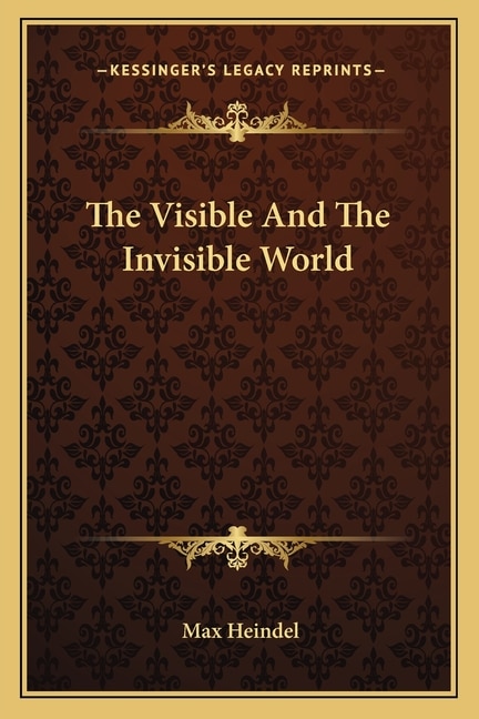 Couverture_The Visible and the Invisible World