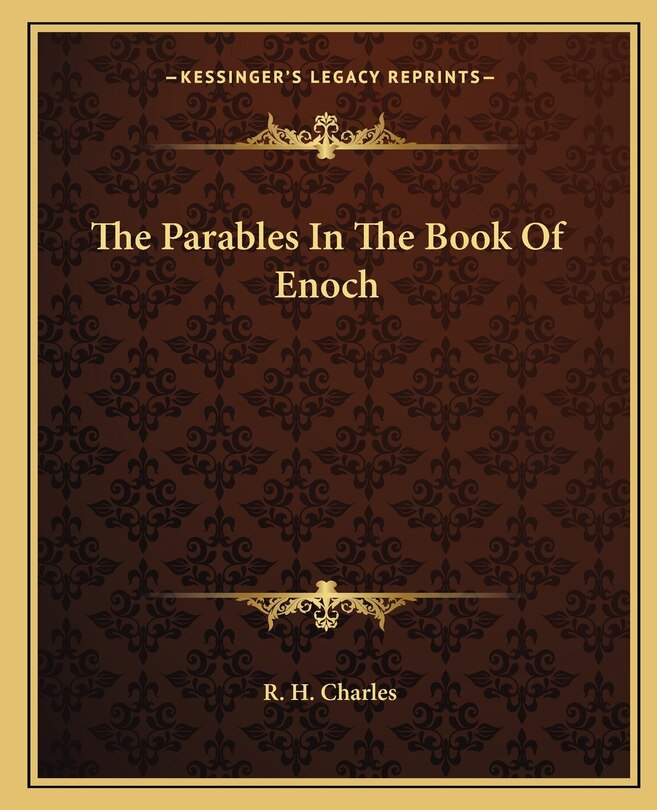 Front cover_The Parables In The Book Of Enoch