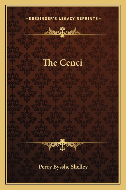 Front cover_The Cenci