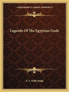 Front cover_Legends Of The Egyptian Gods