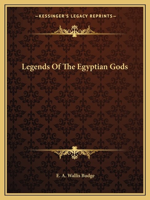 Front cover_Legends Of The Egyptian Gods