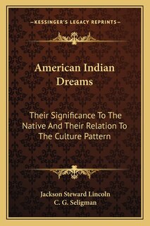 Front cover_American Indian Dreams