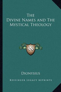 Front cover_The Divine Names and The Mystical Theology