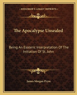 Front cover_The Apocalypse Unsealed