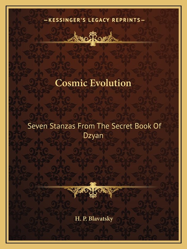 Front cover_Cosmic Evolution