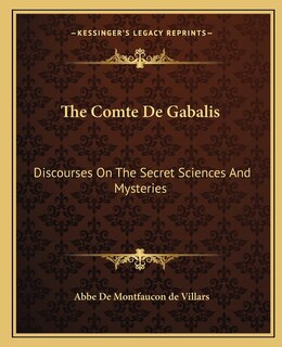 Couverture_The Comte de Gabalis
