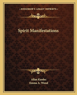 Front cover_Spirit Manifestations