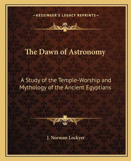 Front cover_The Dawn of Astronomy