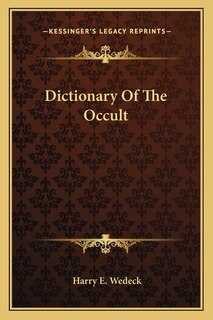 Front cover_Dictionary Of The Occult