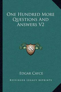 Front cover_One Hundred More Questions And Answers V2