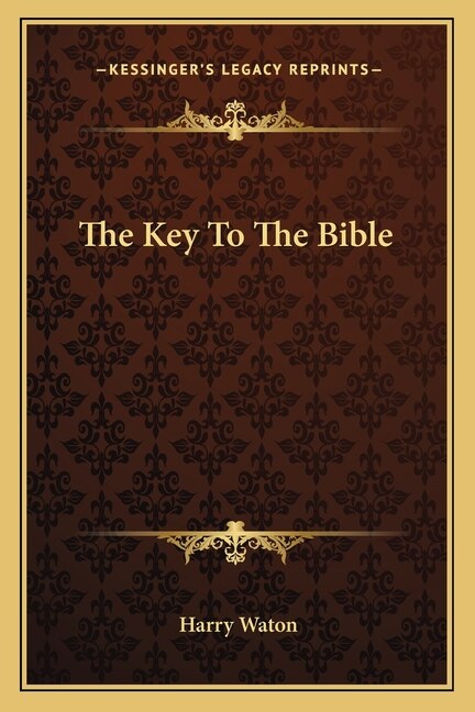 Couverture_The Key to the Bible