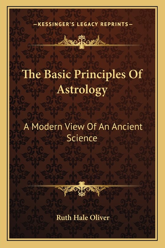 Front cover_The Basic Principles Of Astrology
