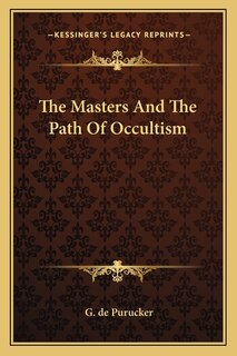 Couverture_The Masters And The Path Of Occultism