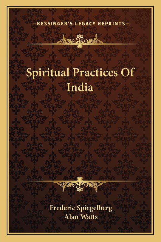 Front cover_Spiritual Practices Of India