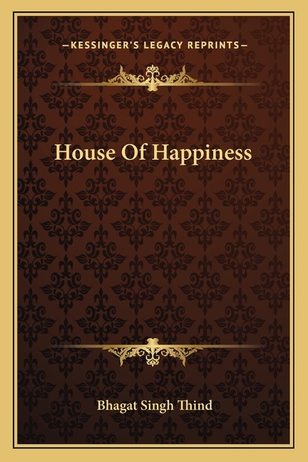 Couverture_House Of Happiness