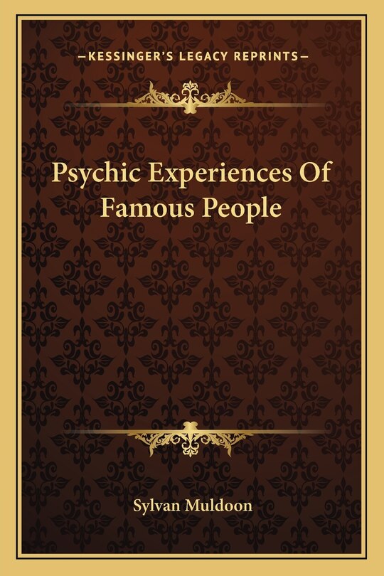 Couverture_Psychic Experiences of Famous People