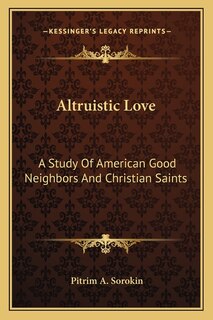 Front cover_Altruistic Love