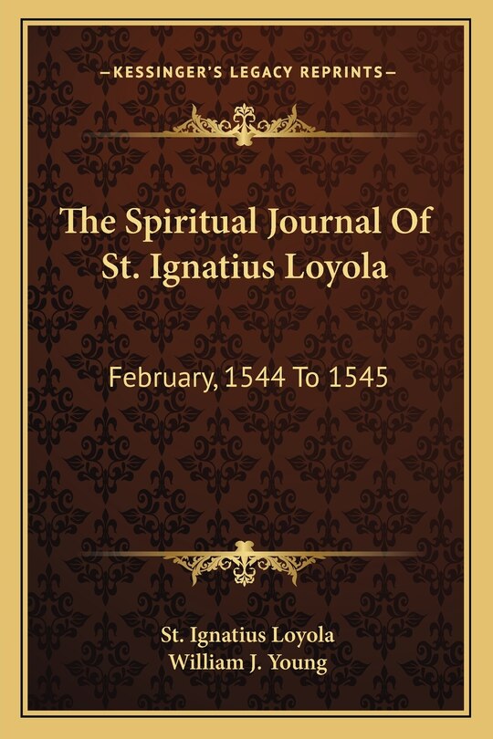 Front cover_The Spiritual Journal of St. Ignatius Loyola