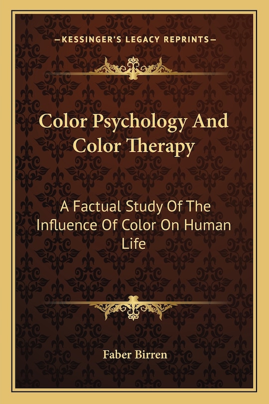 Front cover_Color Psychology and Color Therapy