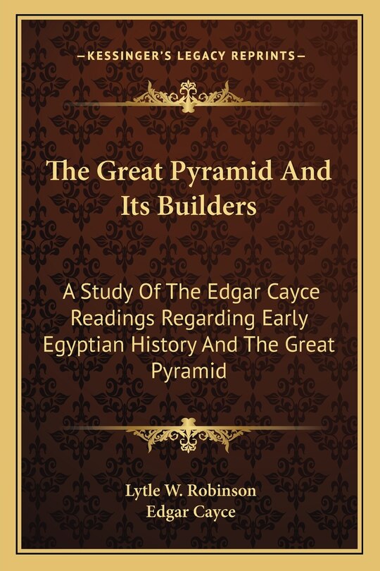 Front cover_The Great Pyramid And Its Builders