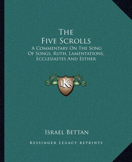 Front cover_The Five Scrolls