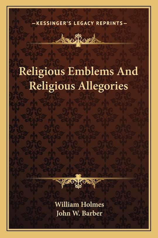 Front cover_Religious Emblems and Religious Allegories