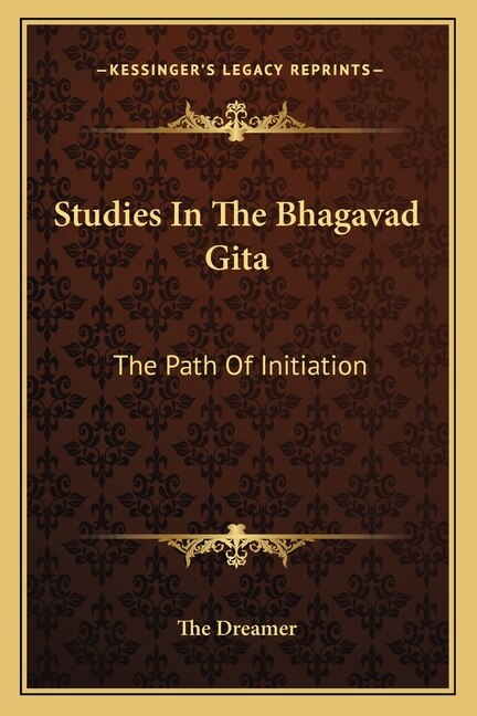 Front cover_Studies In The Bhagavad Gita
