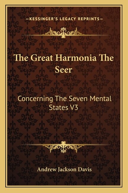 Front cover_The Great Harmonia the Seer