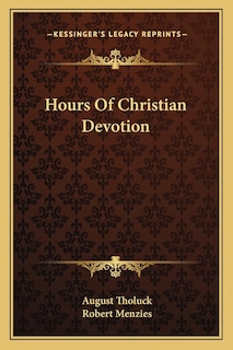 Front cover_Hours Of Christian Devotion