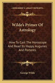 Couverture_Wilde's Primer Of Astrology