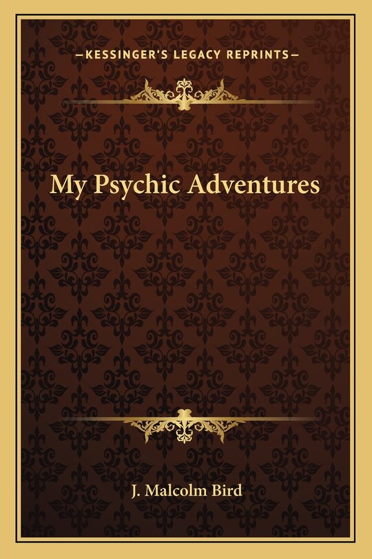 Couverture_My Psychic Adventures