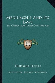 Front cover_Mediumship and Its Laws