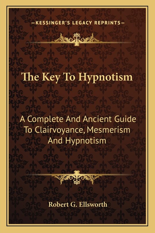 Front cover_The Key to Hypnotism