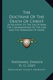 Front cover_The Doctrine of the Death of Christ