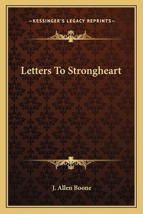 Letters to Strongheart