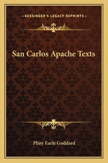 Couverture_San Carlos Apache Texts