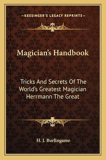 Front cover_Magician's Handbook