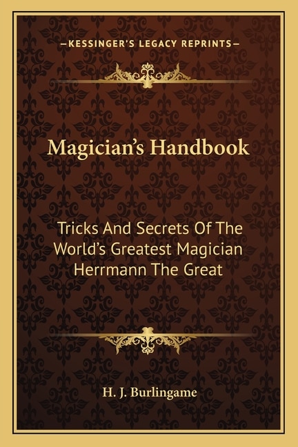 Front cover_Magician's Handbook