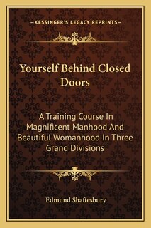 Front cover_Yourself Behind Closed Doors