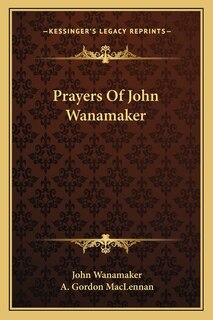 Couverture_Prayers of John Wanamaker