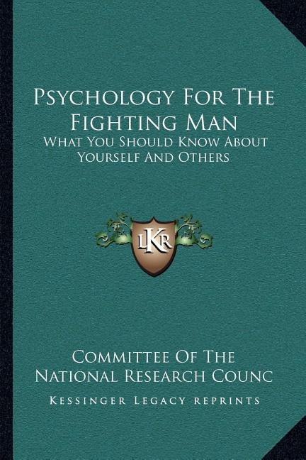 Front cover_Psychology for the Fighting Man