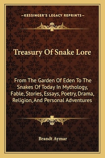 Front cover_Treasury of Snake Lore