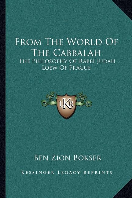 Couverture_From The World Of The Cabbalah