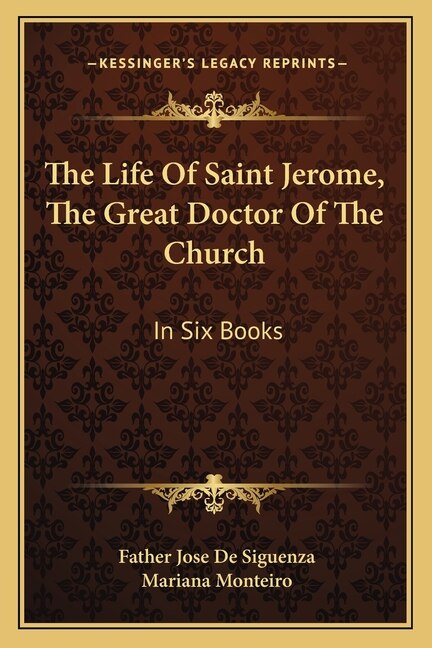 Couverture_The Life Of Saint Jerome, The Great Doctor Of The Church