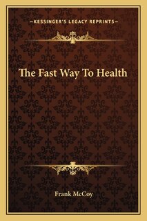 Front cover_The Fast Way to Health