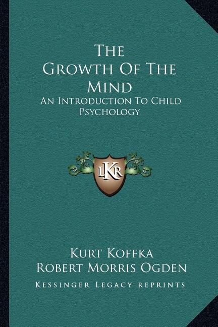 Couverture_The Growth Of The Mind