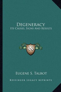 Front cover_Degeneracy