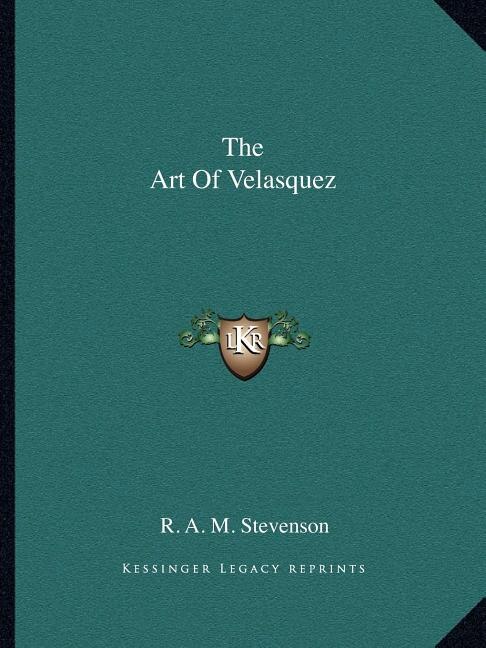 Front cover_The Art Of Velasquez