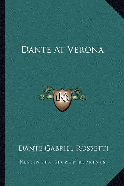 Front cover_Dante At Verona