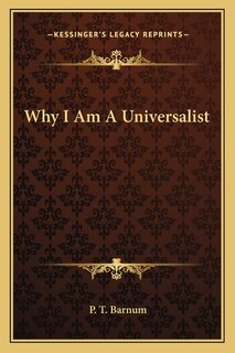 Front cover_Why I Am A Universalist
